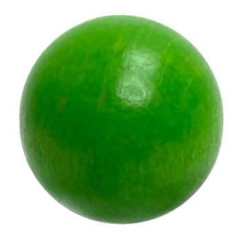 Zielkugel Hellgruen