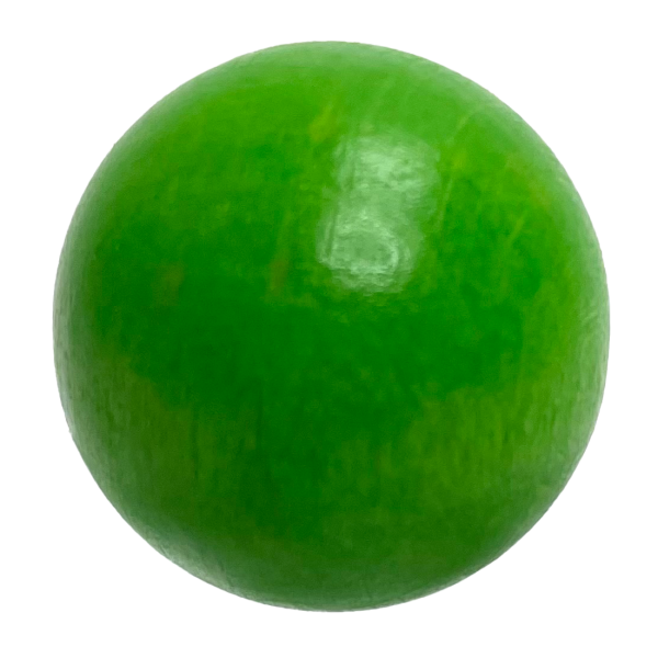 Zielkugel Hellgruen